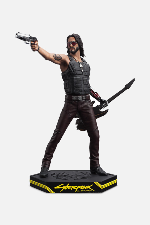 CYBERPUNK 2077 JOHNNY SILVERHAND PVC STATUE – CD PROJEKT RED Gear