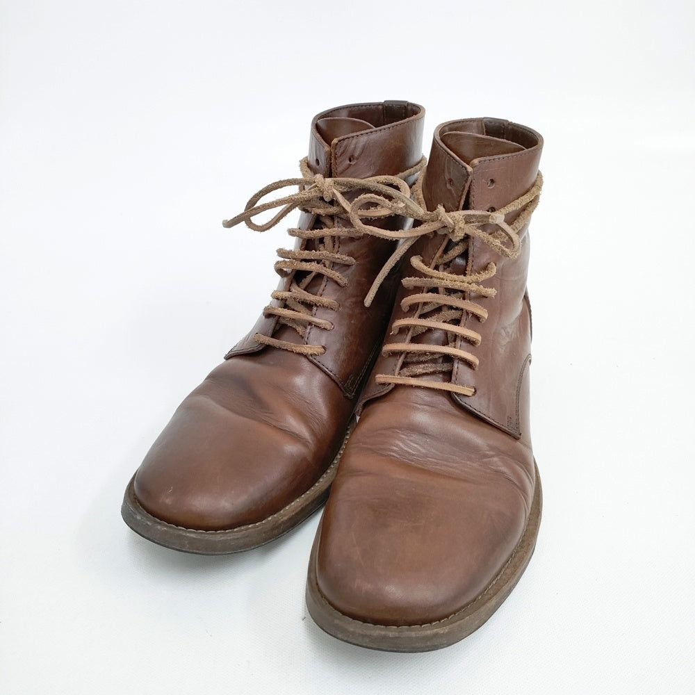 BUTTERO レースアップ レザー 革 41サイズ ブーツ ブラウン メンズ