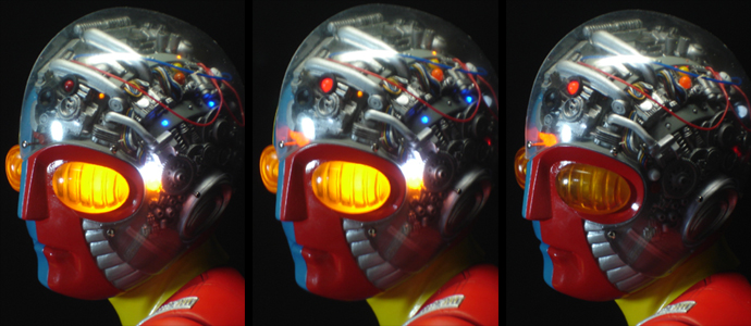 海洋堂】 メガソフビ 人造人間キカイダー 完成品