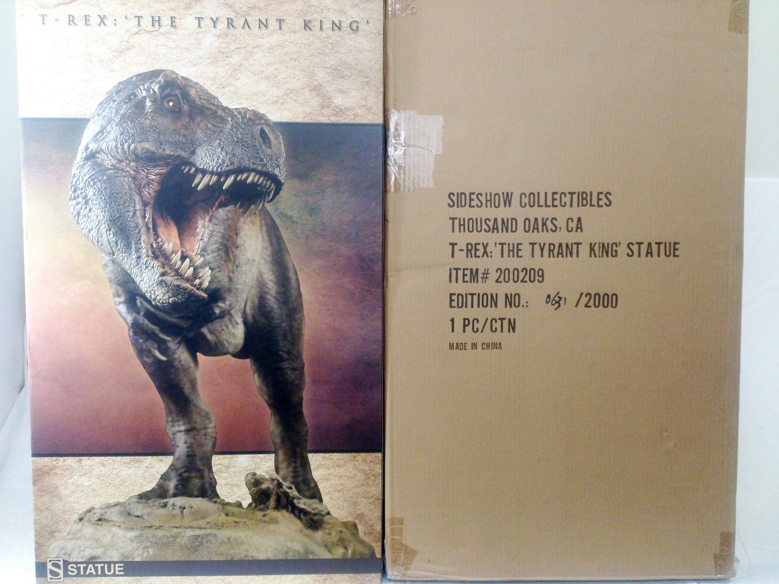 サイドショウ ダイナソーリア ティラノサウルス モササウルス