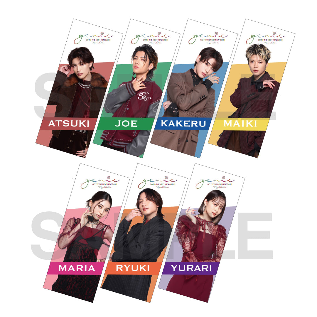 メンバー別フェイスタオル – GENIC STORE