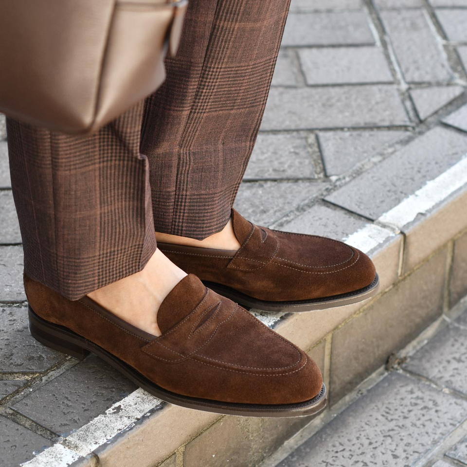 EDWARD GREEN【エドワードグリーン】VENTNOR E184 MINK SUEDE (シュー