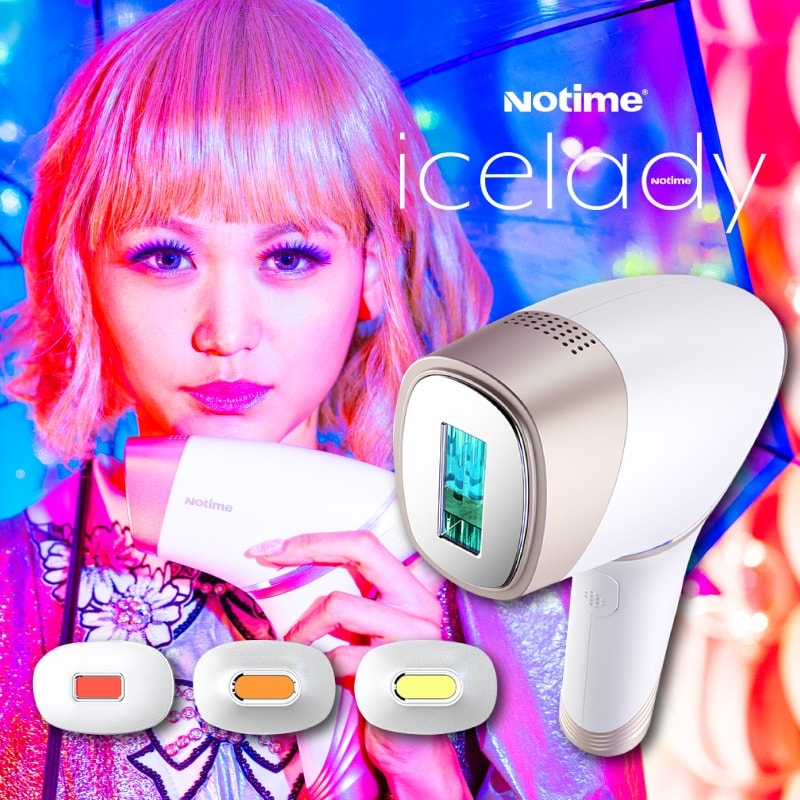 アイスレディ 脱毛器 家庭用光美容器 icelady notime エステ IPL脱毛器