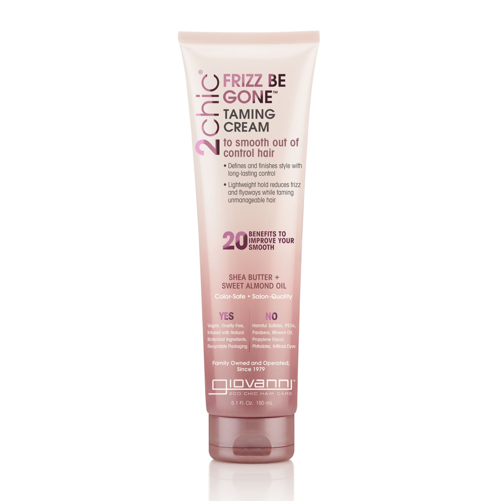 2chic® Frizz Be Gone™ Taming Cream | Cruelty-Free Formula