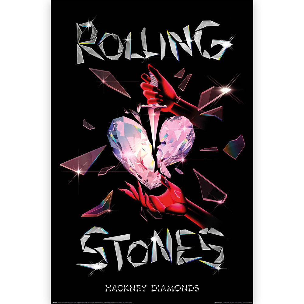 ROLLING STONES ローリングストーンズ - HACKNEY DIAMONDS / ポスター