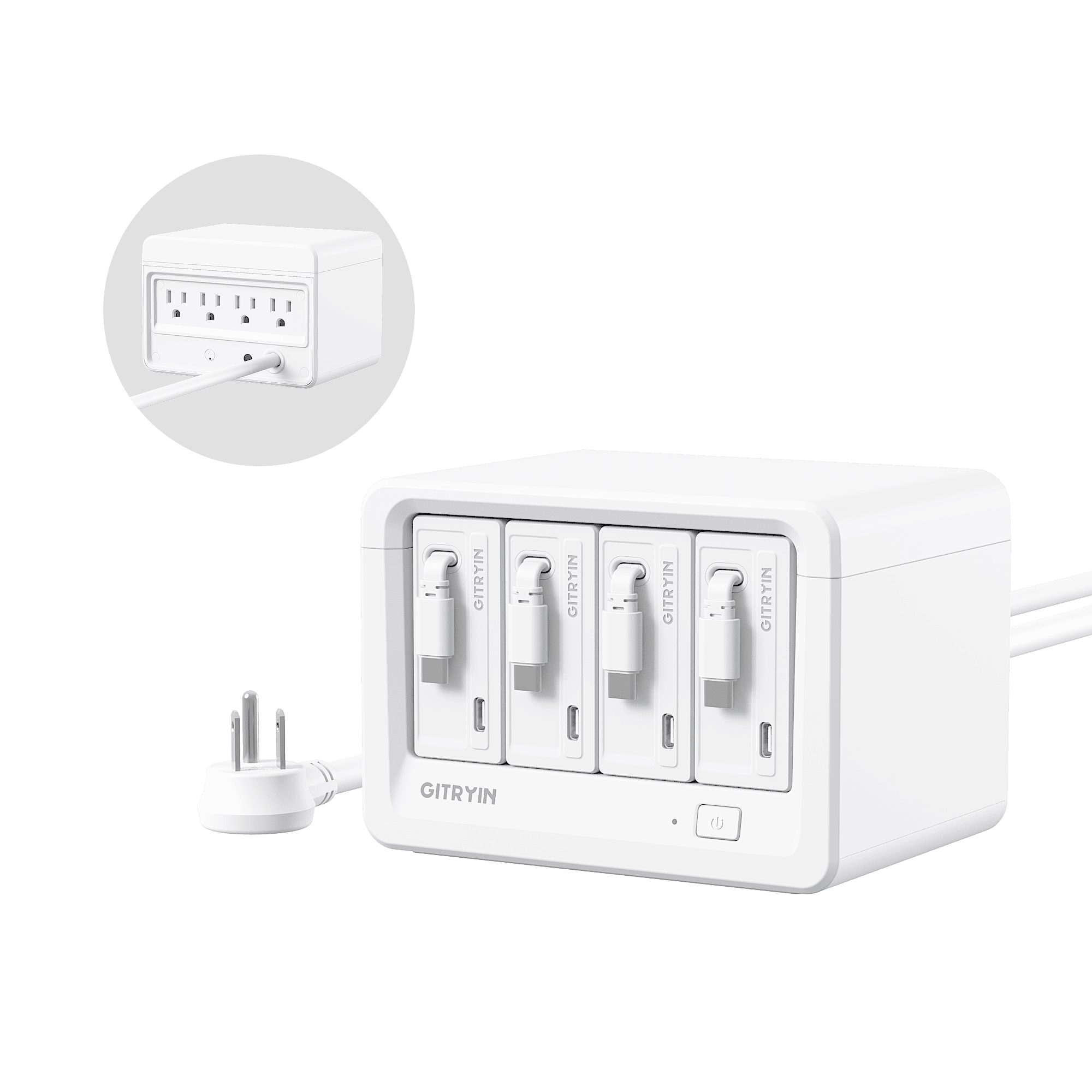 Gitryin Desktop Charging Station 12-in-1 (65W Combo) | Gitryin