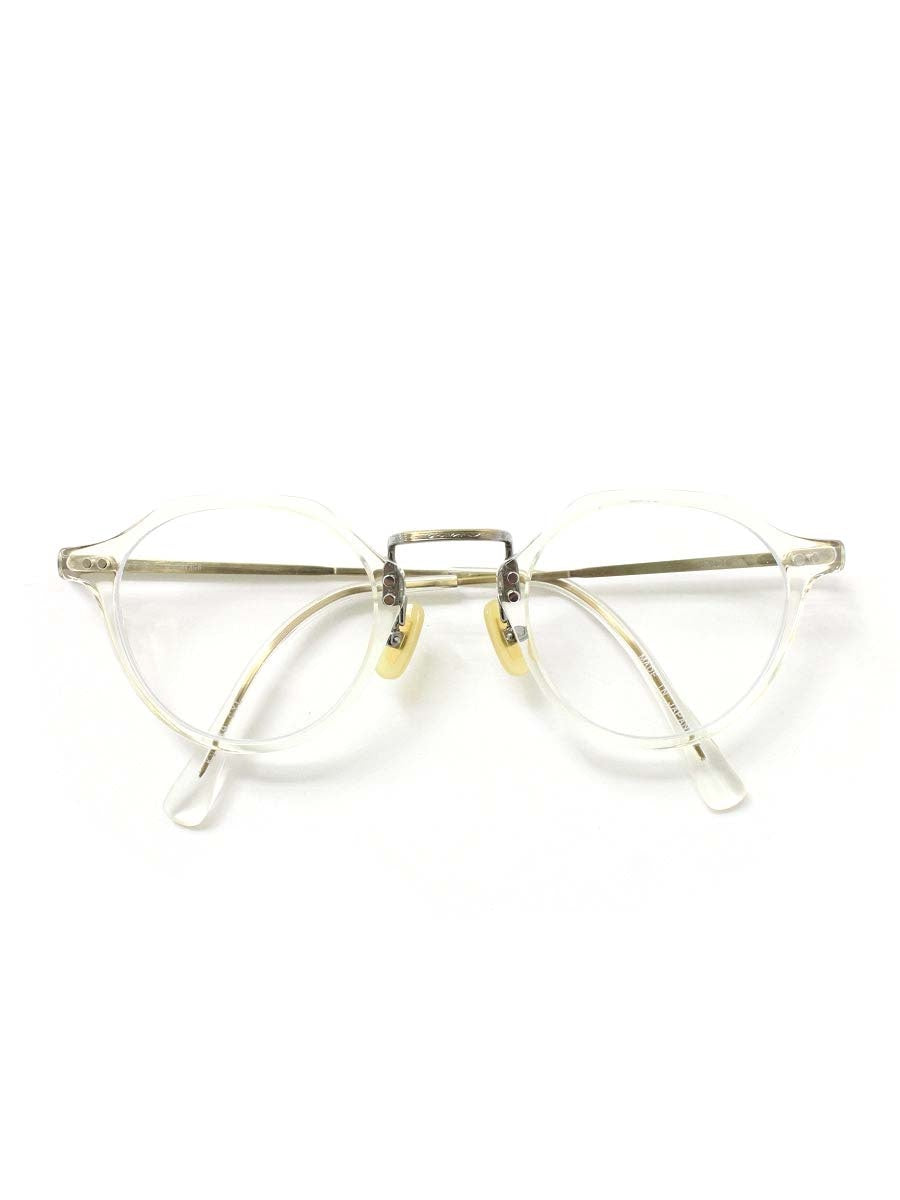 金子眼鏡 VINTAGE KV-139 メガネ クリア コンビフレーム フルリム