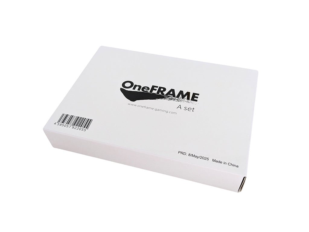 OneFRAME A set White(24mm x11、30mm x1) – Akecon-アケ魂-
