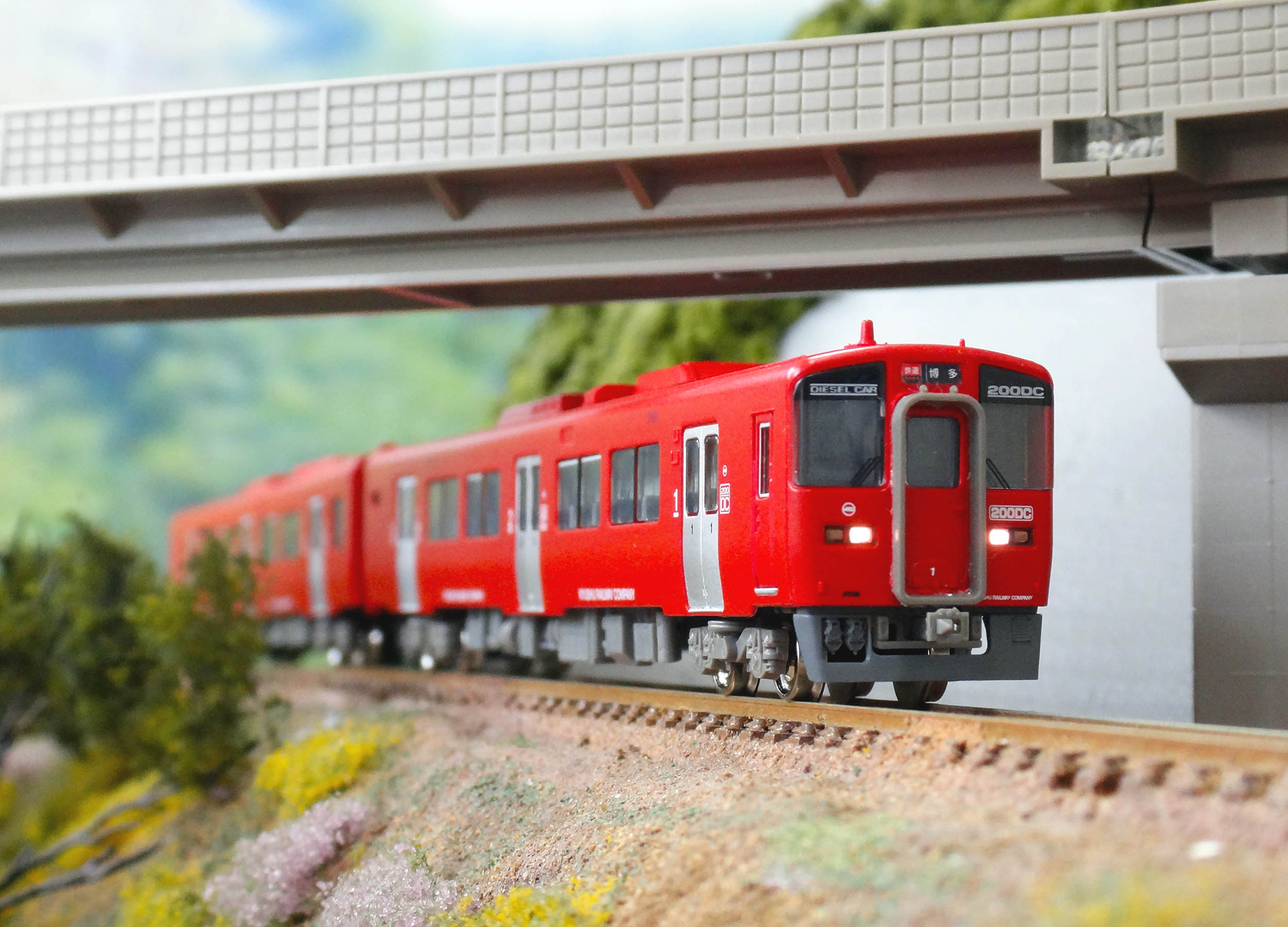 JR九州 グリーンマックス30038 キハ200-6.1006 赤い快速動力車 30038