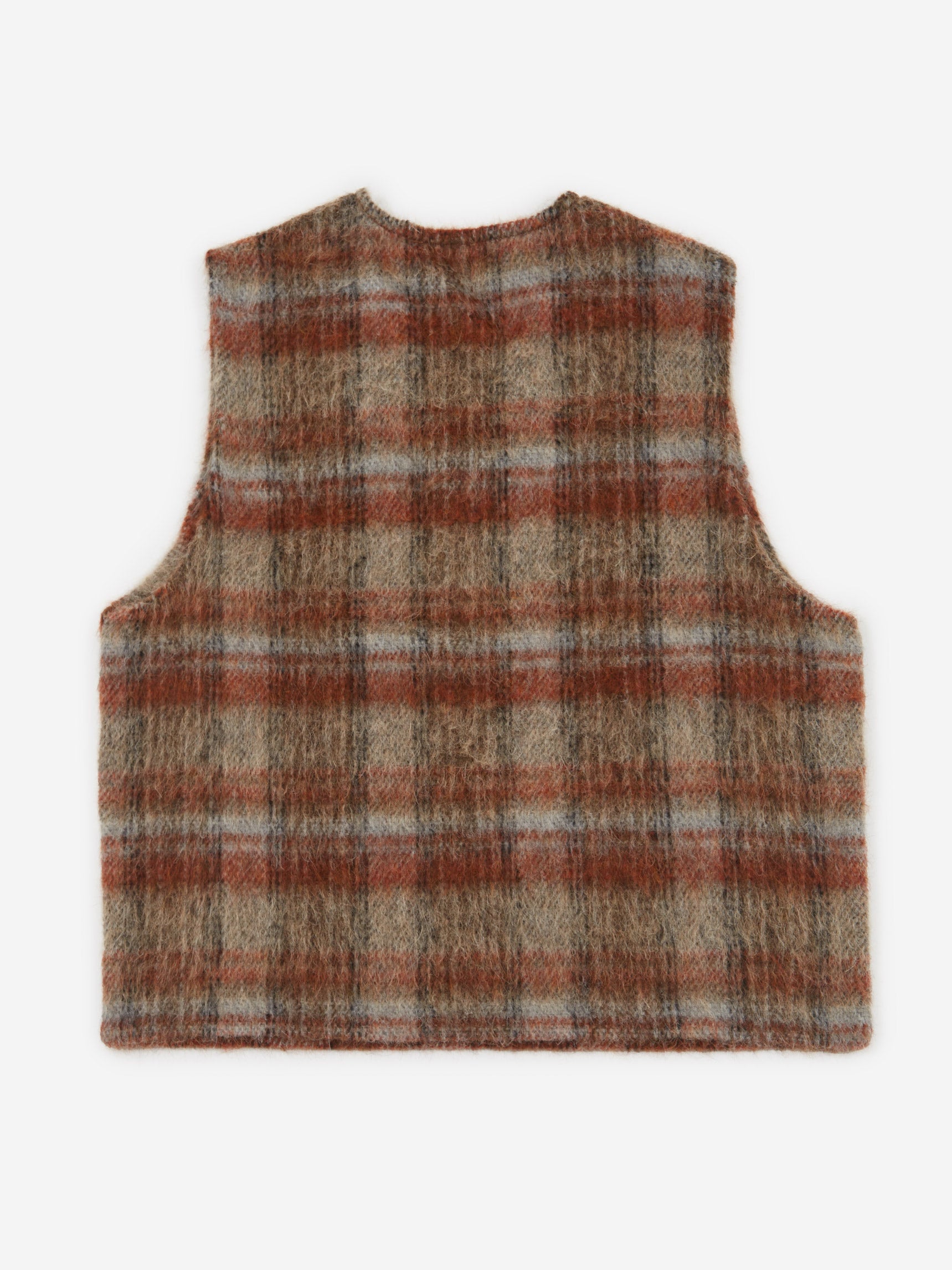 Our Legacy Double Lock Vest - Ament Check Mohair – Goodhood