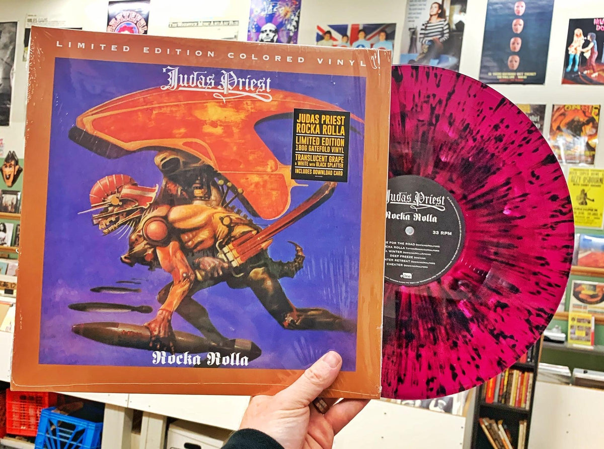 Judas Priest - Rocka Rolla (Translucent Grape with Opaque White