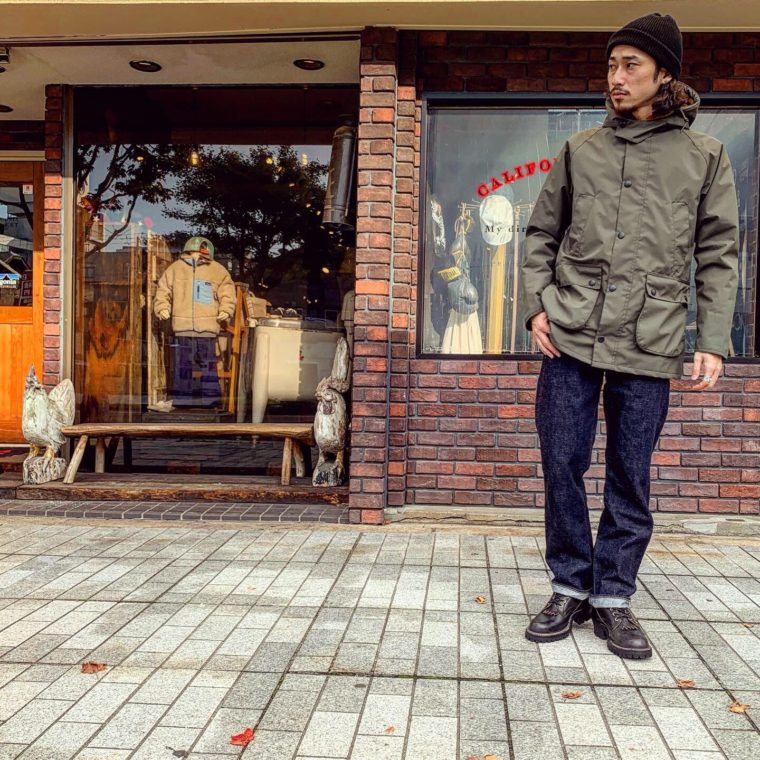 Barbour / Hooded Bedale | GOLD RUSH