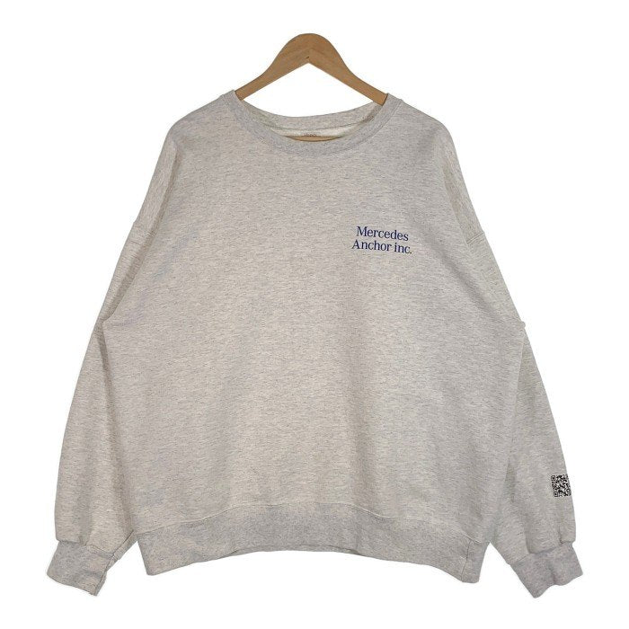 Mercedes Anchor inc. メルセデスアンカーインク プリント スウェット
