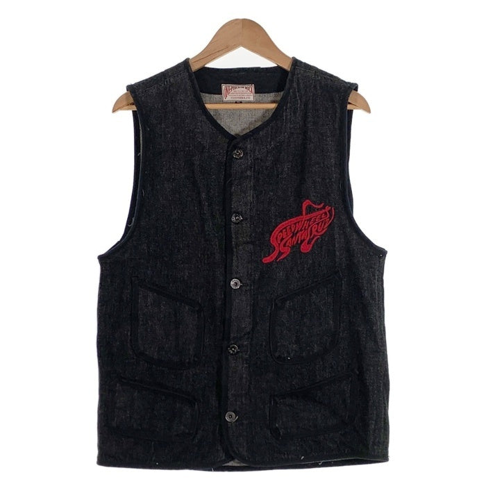 One Piece Of Rock ワンピースオブロック ブラックデニム ベスト