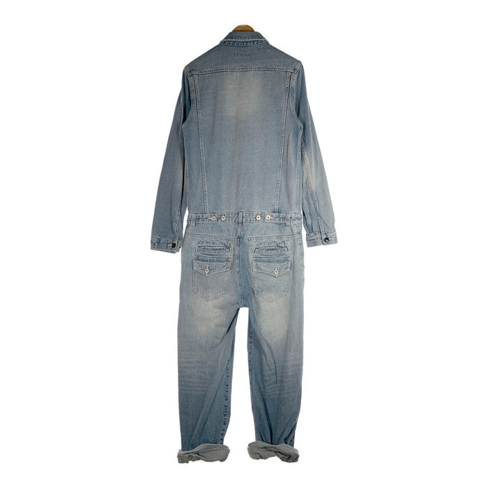 GLW デニム オールインワン インディゴ USED加工 つなぎ GLW-0006 Size
