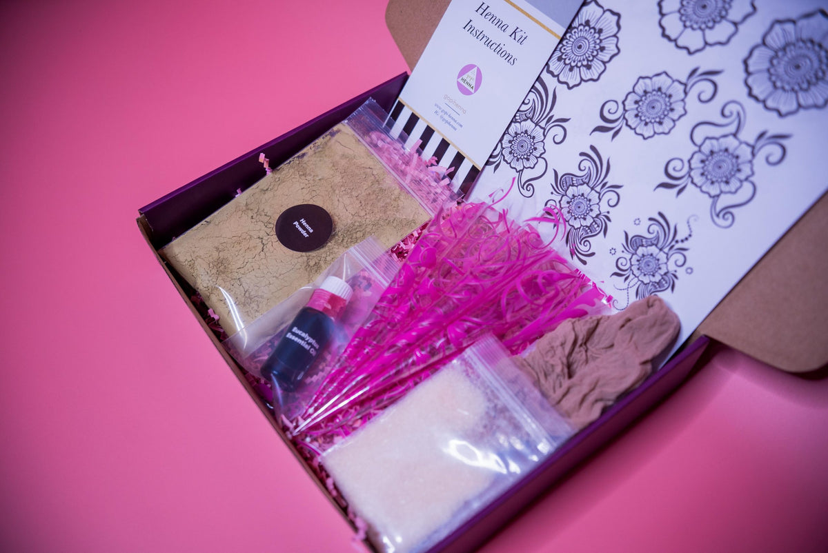 Henna Kit DIY Deluxe MINI | Everything you need to go Pro – Gopi Henna