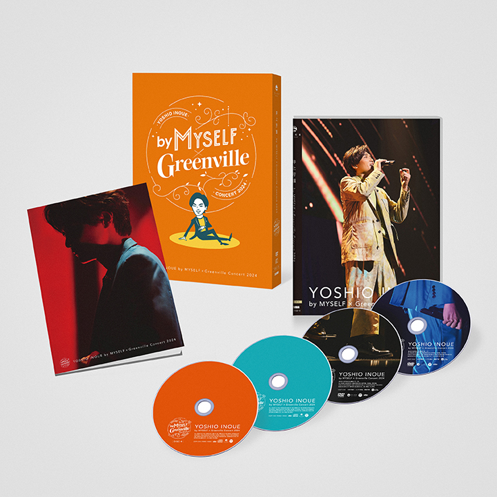 井上芳雄 by MYSELF × Greenville Concert 2024」Blu-ray／DVD／CD