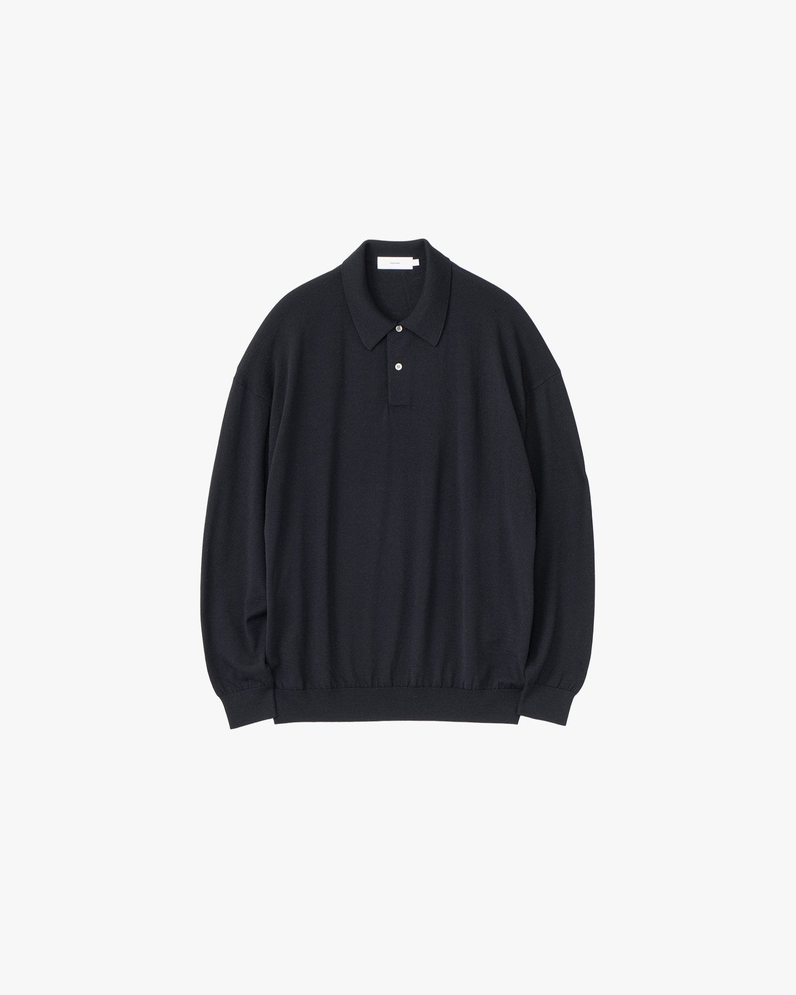 High Gauge Knit Oversized L/S Polo – Graphpaper