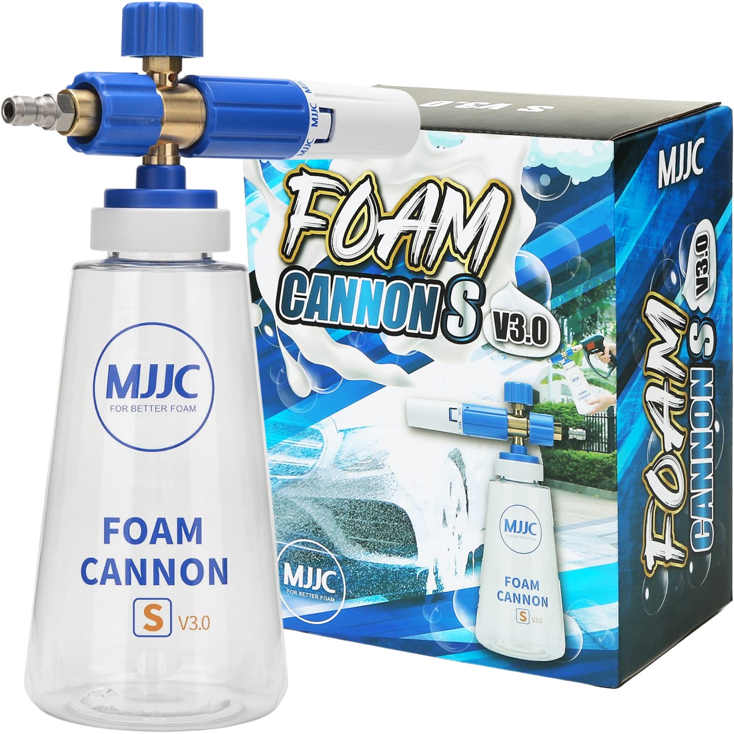 MJJC Foam Cannon S V3.0 – H2O AUTO DETAIL SUPPLY