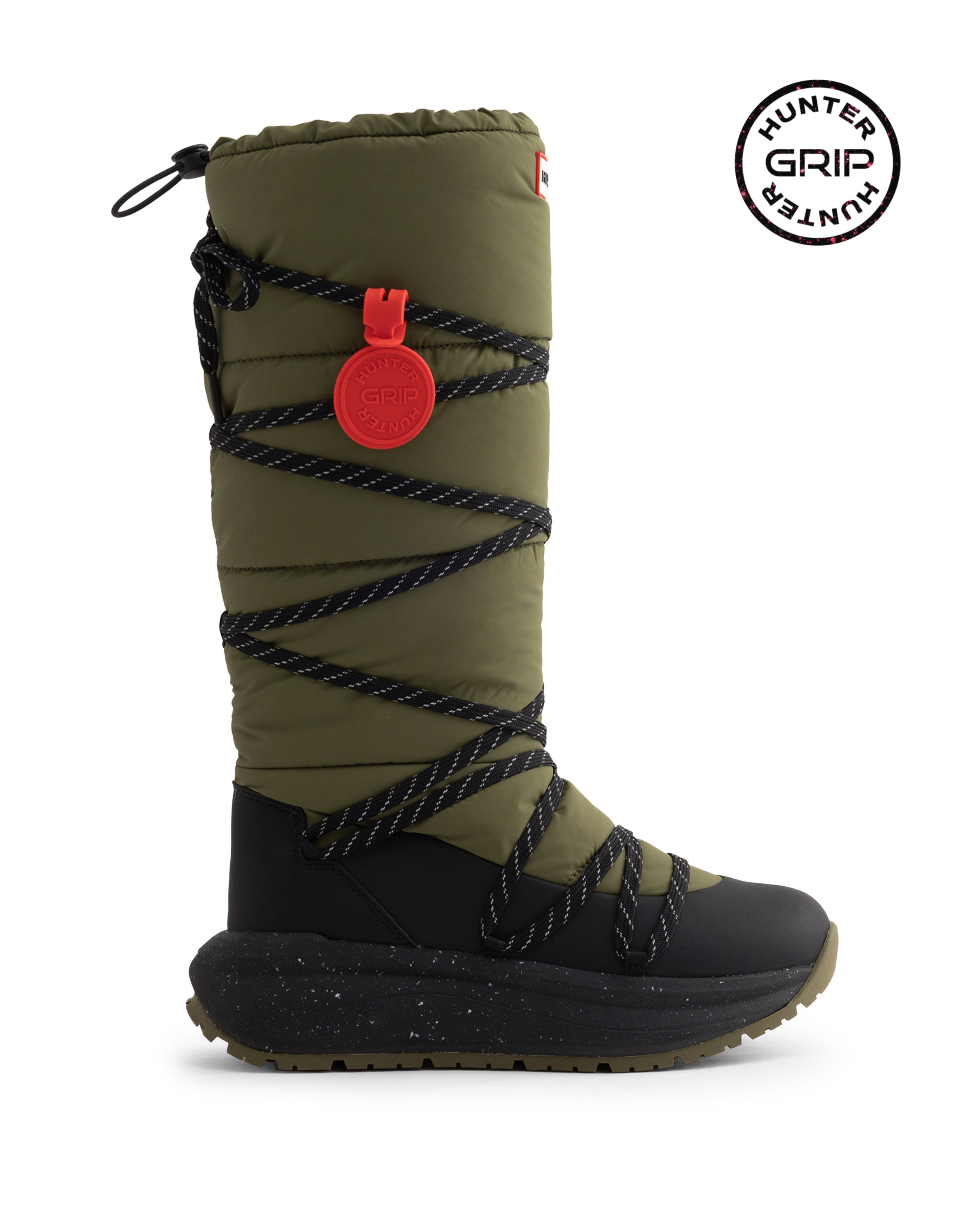 ユニセックス ハンター グリップ トール スノー ブーツ - パイン