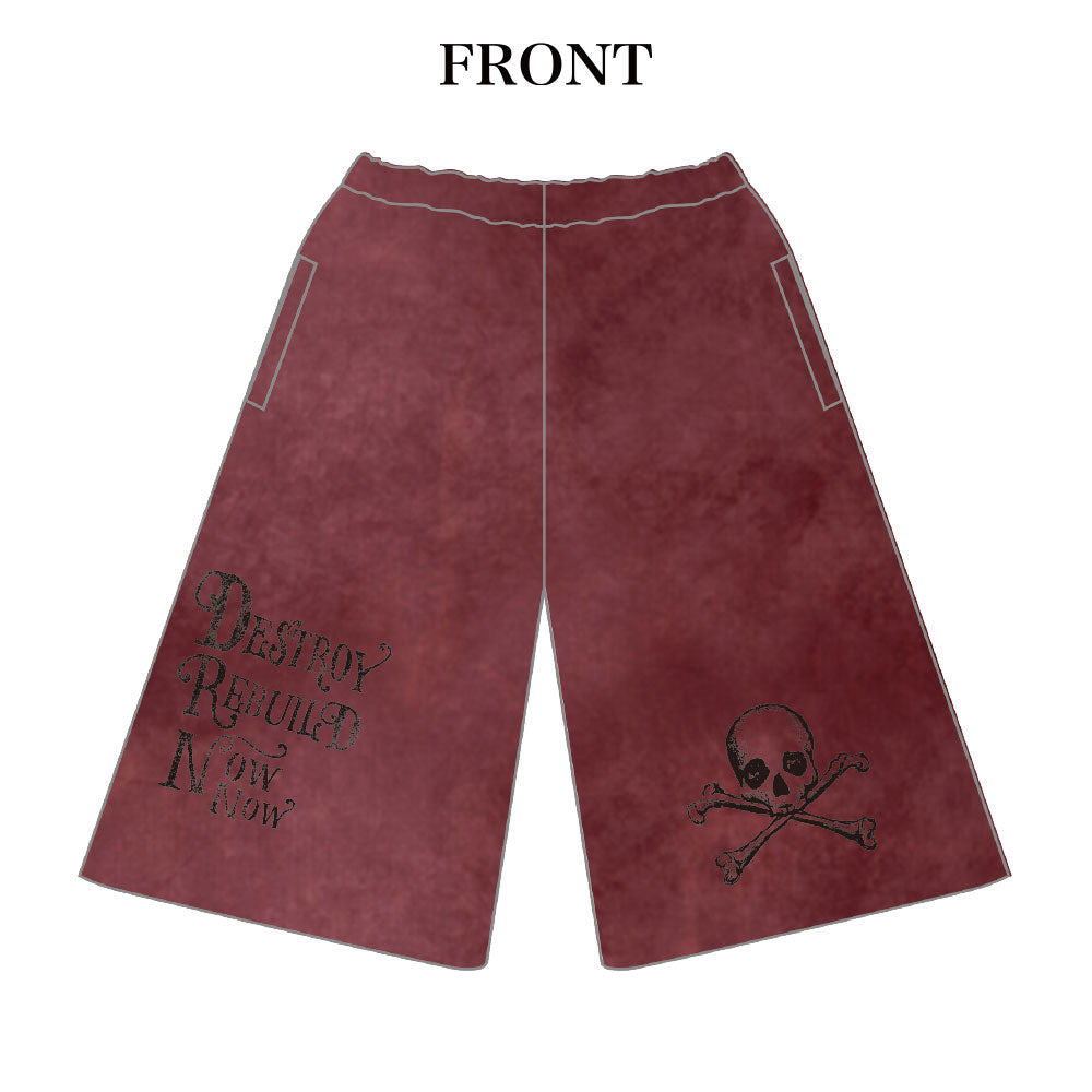 HALF PANTS（RED） – HYDE ONLINE STORE