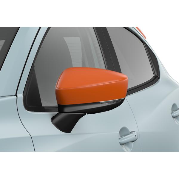 マツダ（MAZDA） ドアミラーガーニッシュ(レーシングオレンジ) /マツダ