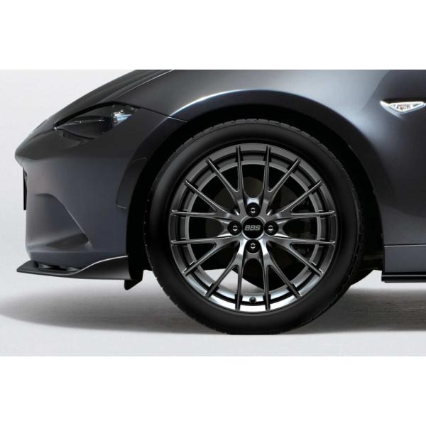 マツダ（MAZDA）アルミホイール(17X7.0J)ブラックメタリック塗装×1本