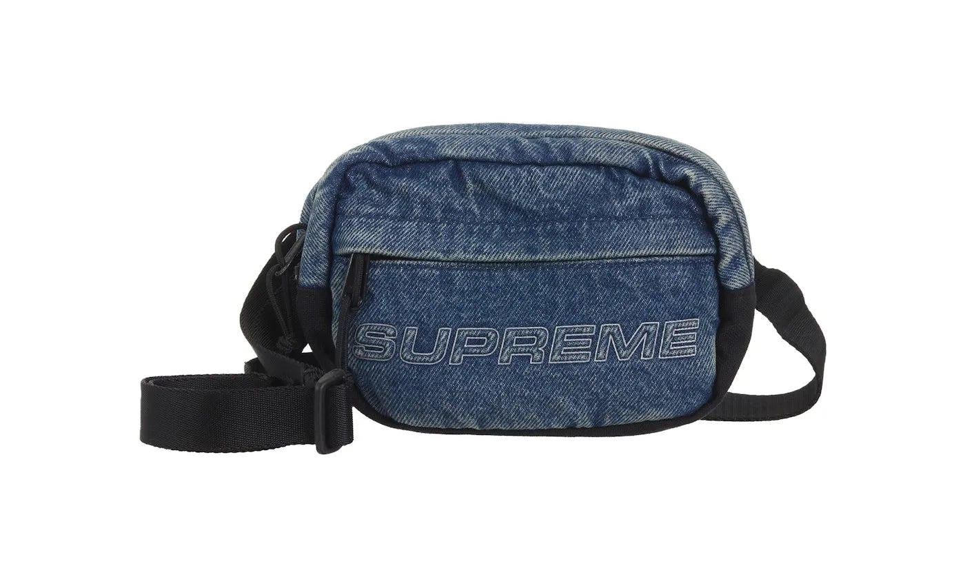 Supreme Supreme Denim Mini Shoulder Bag Washed Indigo (SUPR-SDMSBW