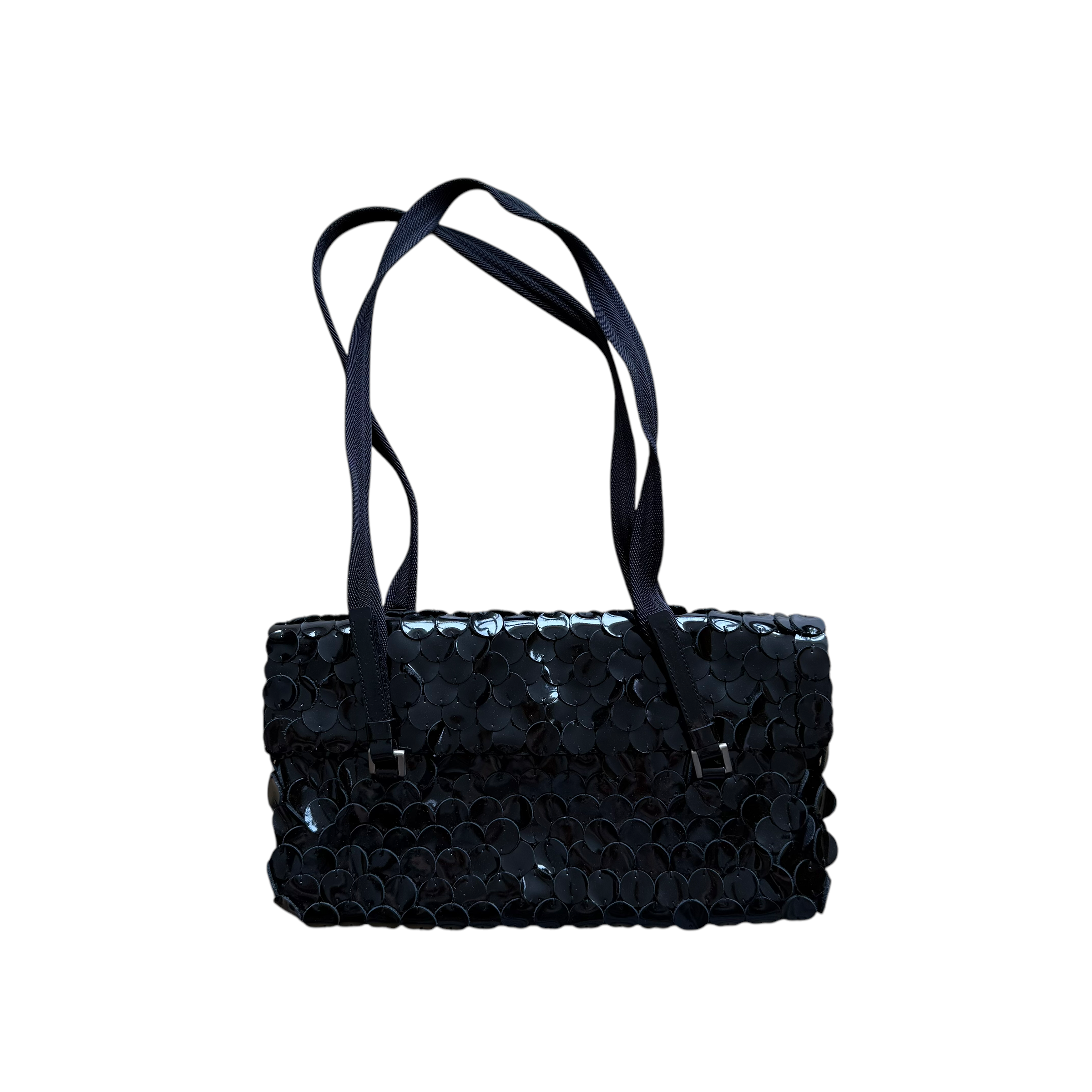 prada 2000s black shoulder bag – hachi archive
