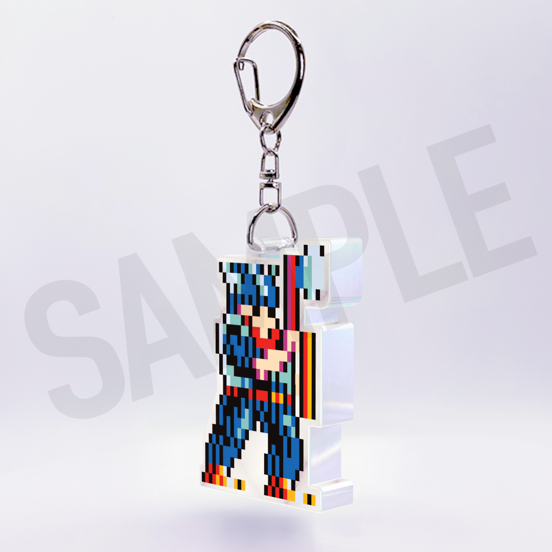 ソーサリアン ドット絵 DWARF（ドワーフ）MY アクスタ／キーホルダー