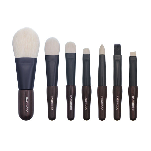 黒檀携帯ミニセット Wh (7本+ケース付き) – 白鳳堂 - 公式オンライン