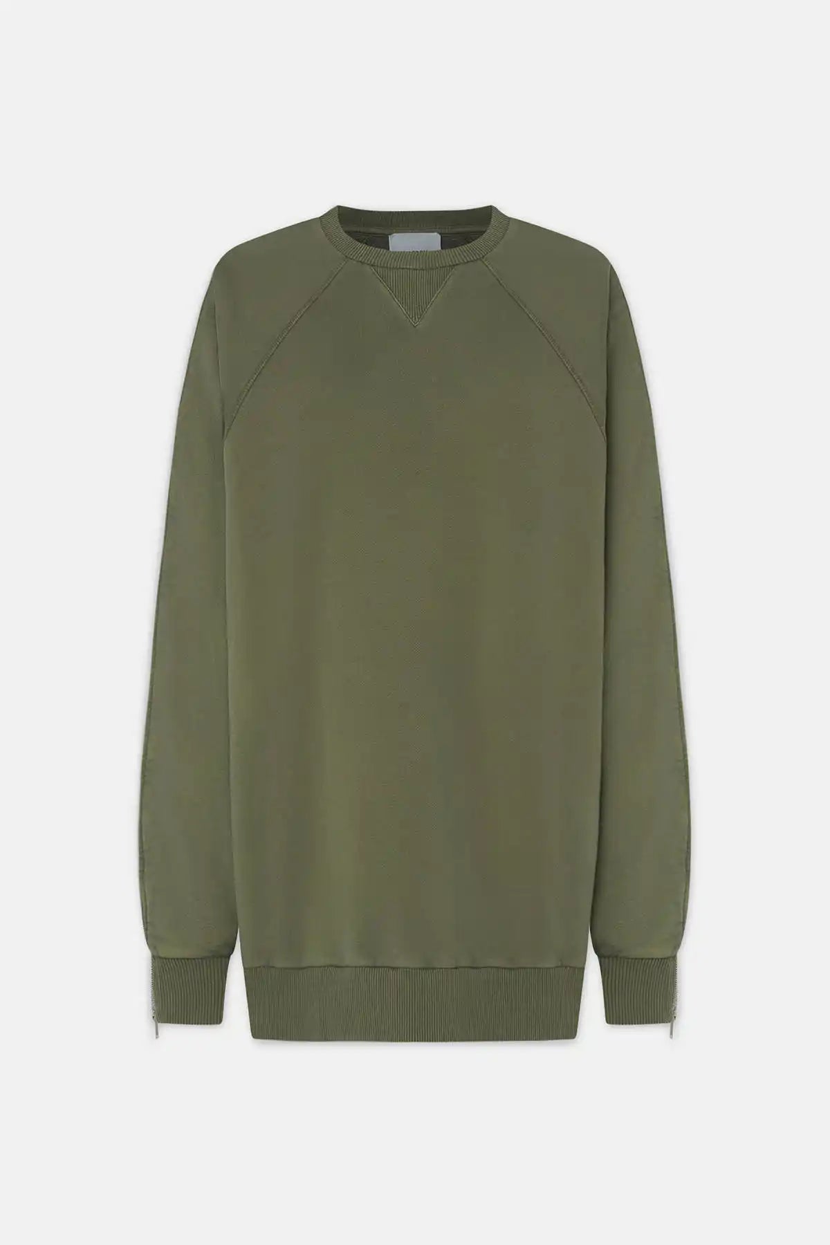 HALFBOY - ZIP OVER CREW NECK