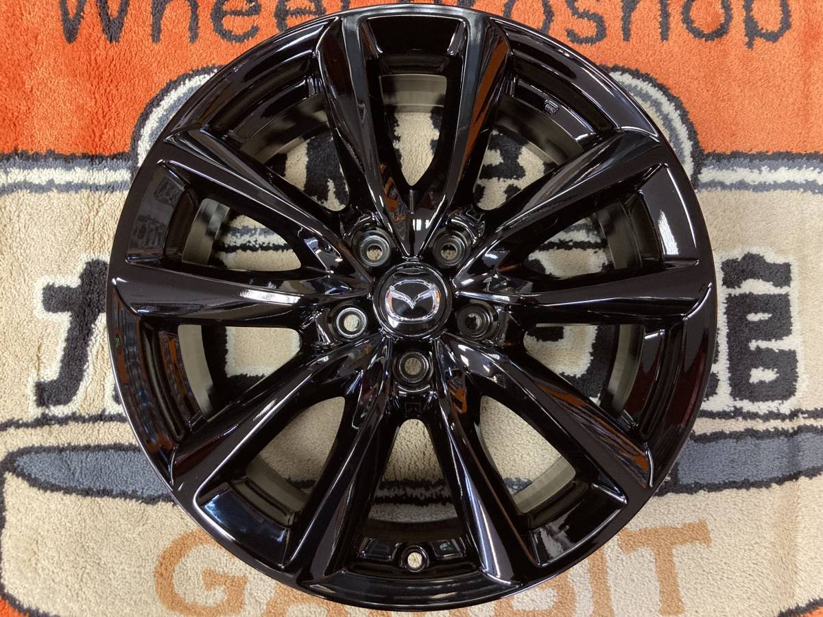 ◇MAZDA マツダ3純正 ファストバック 18インチ◇グロスブラック塗装