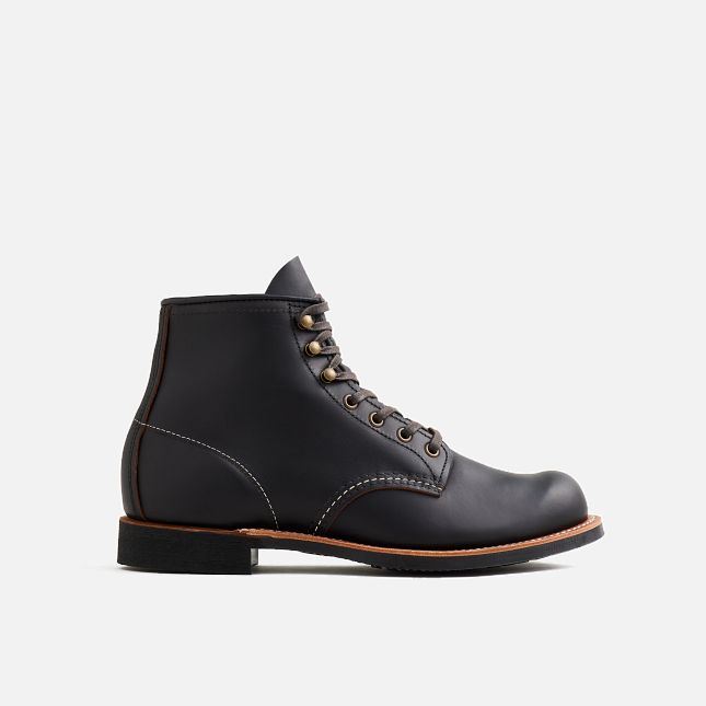 Red Wing Blacksmith Boot #3345 - Black Prairie Leather | Harbour