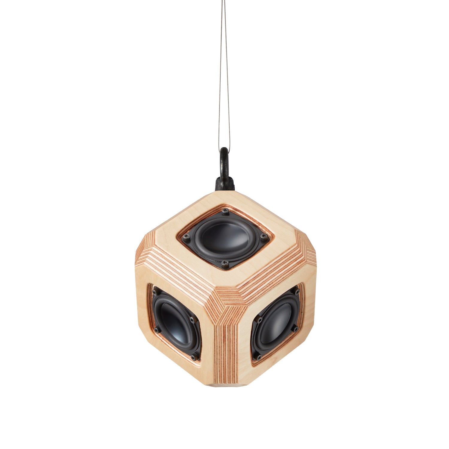 360度に音が広がる全方向型六面体スピーカー – HATCH