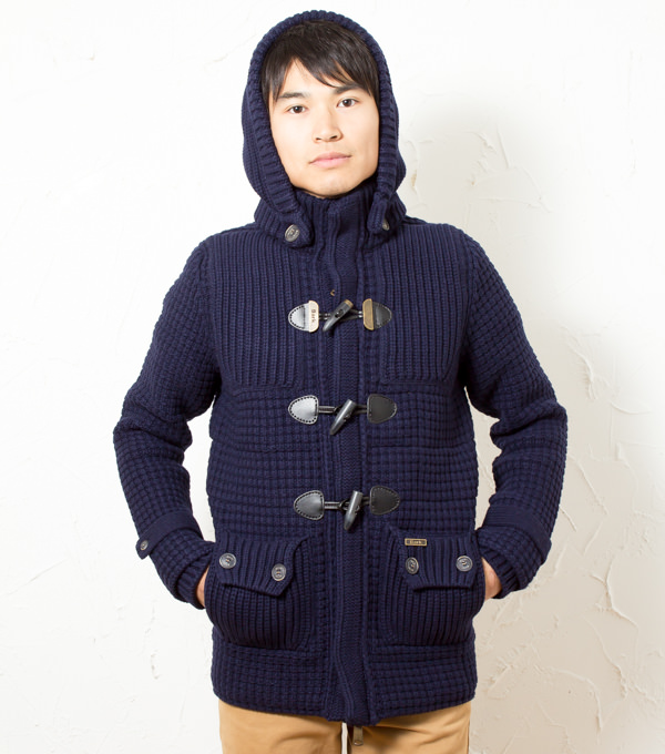 Bark – バークのニットダッフルコート入荷しました。 – ハートランド