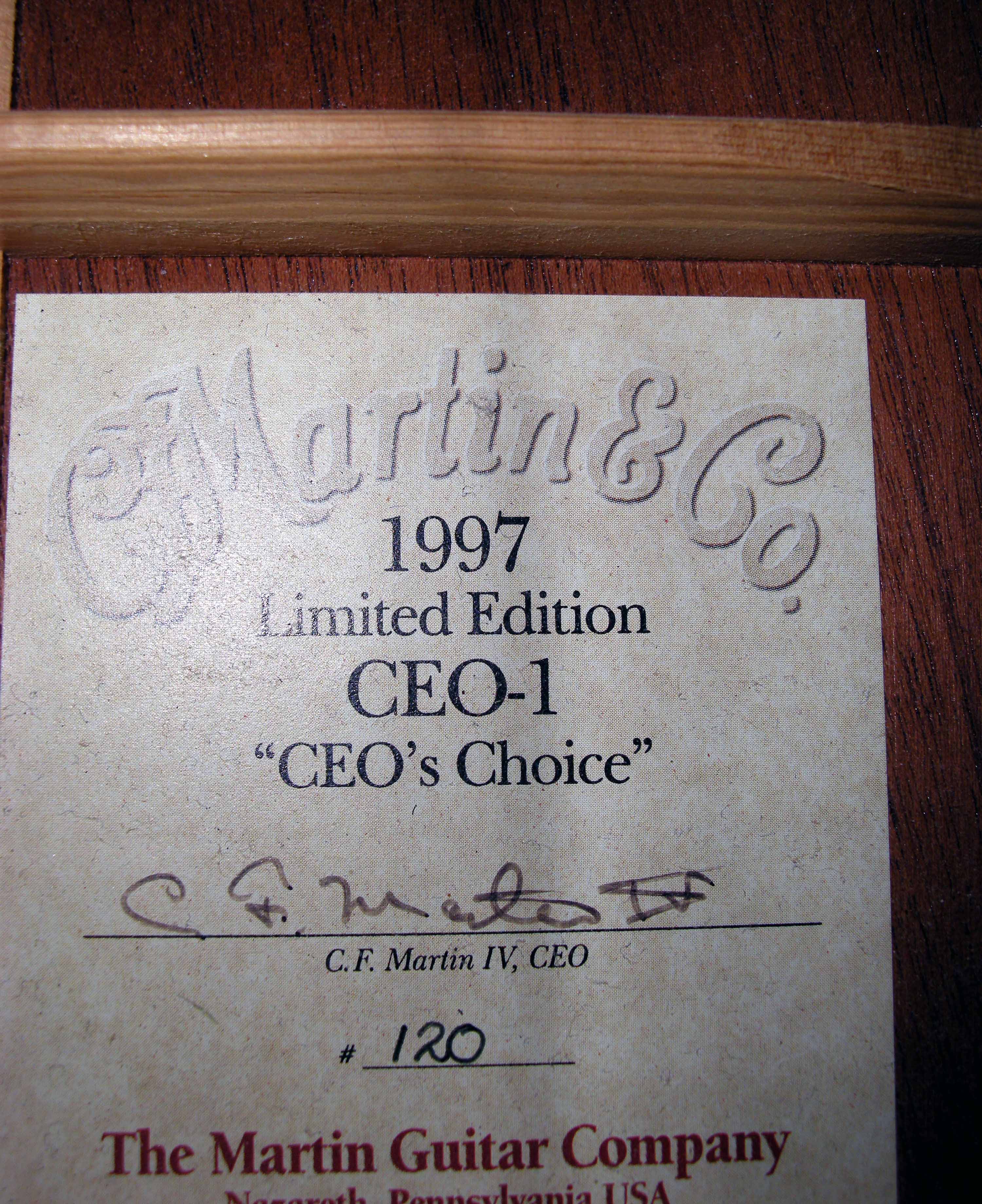 Martin CEO-1 calmaさん専用 Martin CEO-1 calmaさん専用