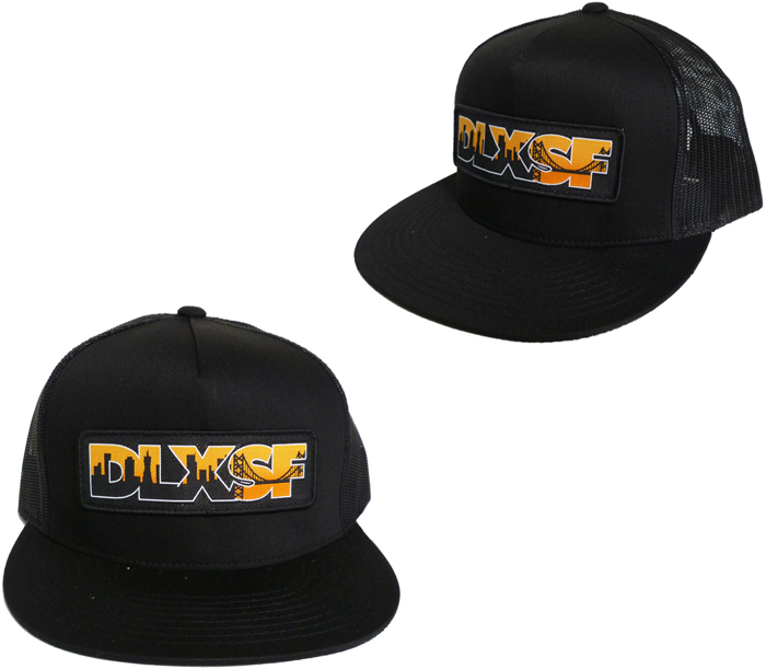 再入荷! DLXSF SKYLINE PATCH MESH CAP デラックス サンフランシスコ