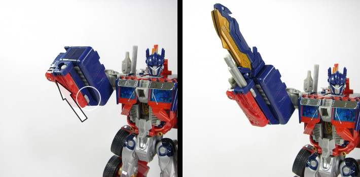 MA-21 バトルモード オプティマスプライム