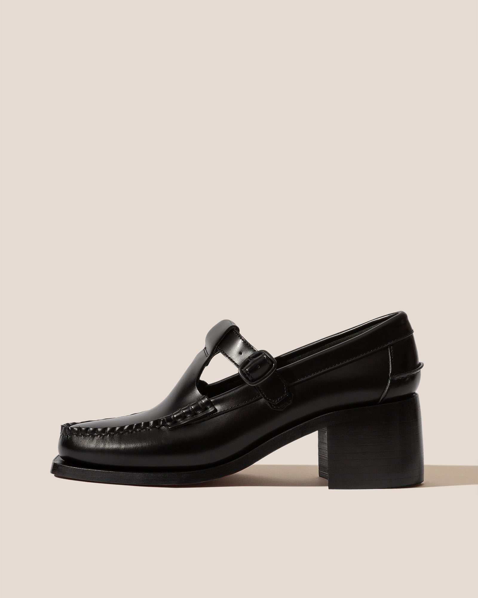 ALBER HEELED - T-Bar Loafer – Hereu Studio