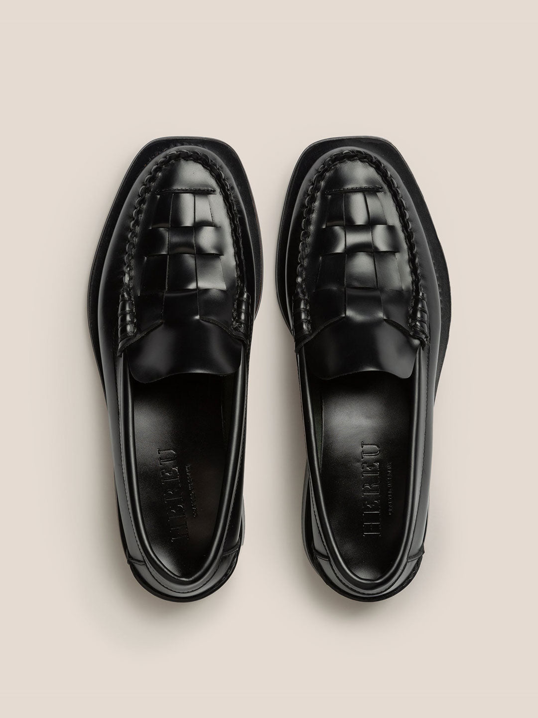 NOMBELA - Interwoven Detail Slip-on Loafer - HEREU JAPAN Official
