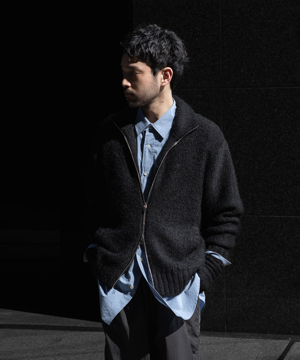 VEIN | Exclusive ・SHAGGY KNIT DRIVERS JACKET / GLOVE – session