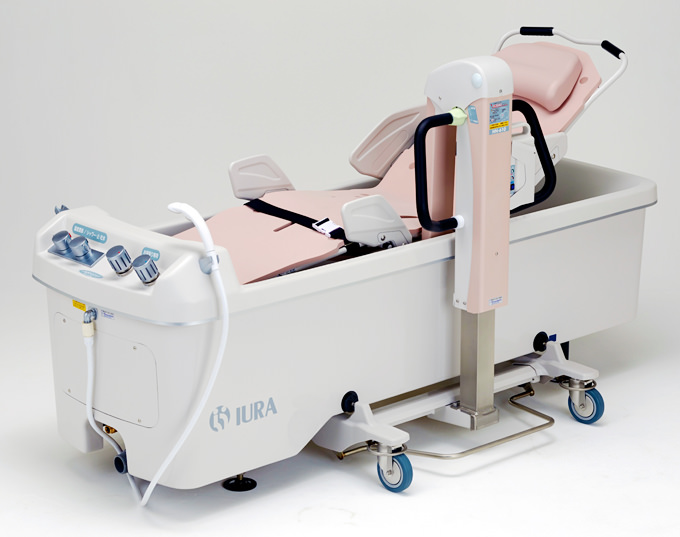 入浴用電動ストレッチャー：HN-610 ・ バスタブ：HB-610 - 階段昇降機