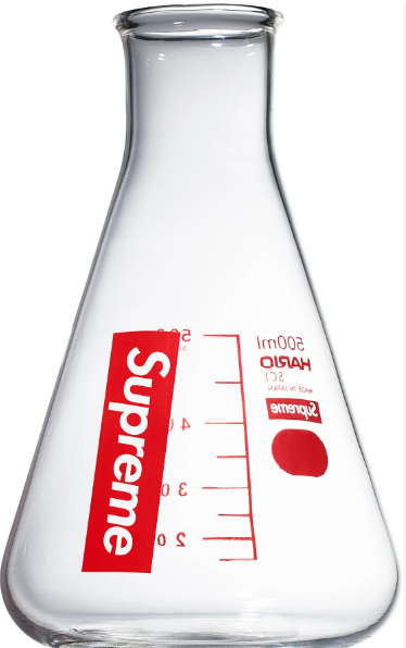 Supreme Hario Erlenmeyer Flask Clear – HIGHKIOSK
