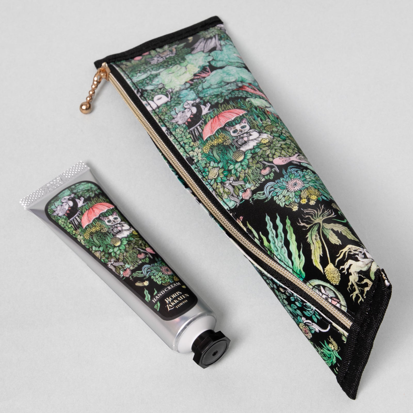 ハンドクリーム＆ポーチセット おおきな木のうえで – ボリス雑貨店