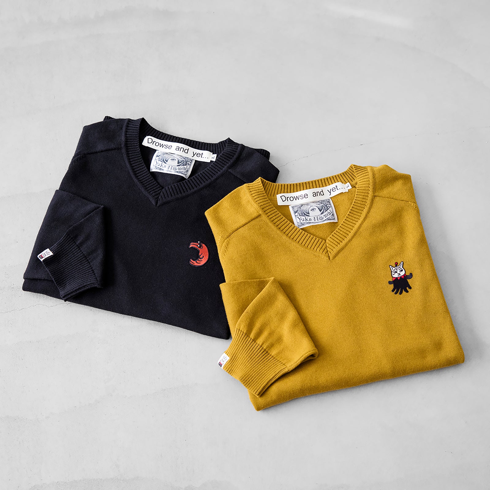 あわせがい対象商品（ワッペン別売）】Vネックセーター ワッペン：左胸