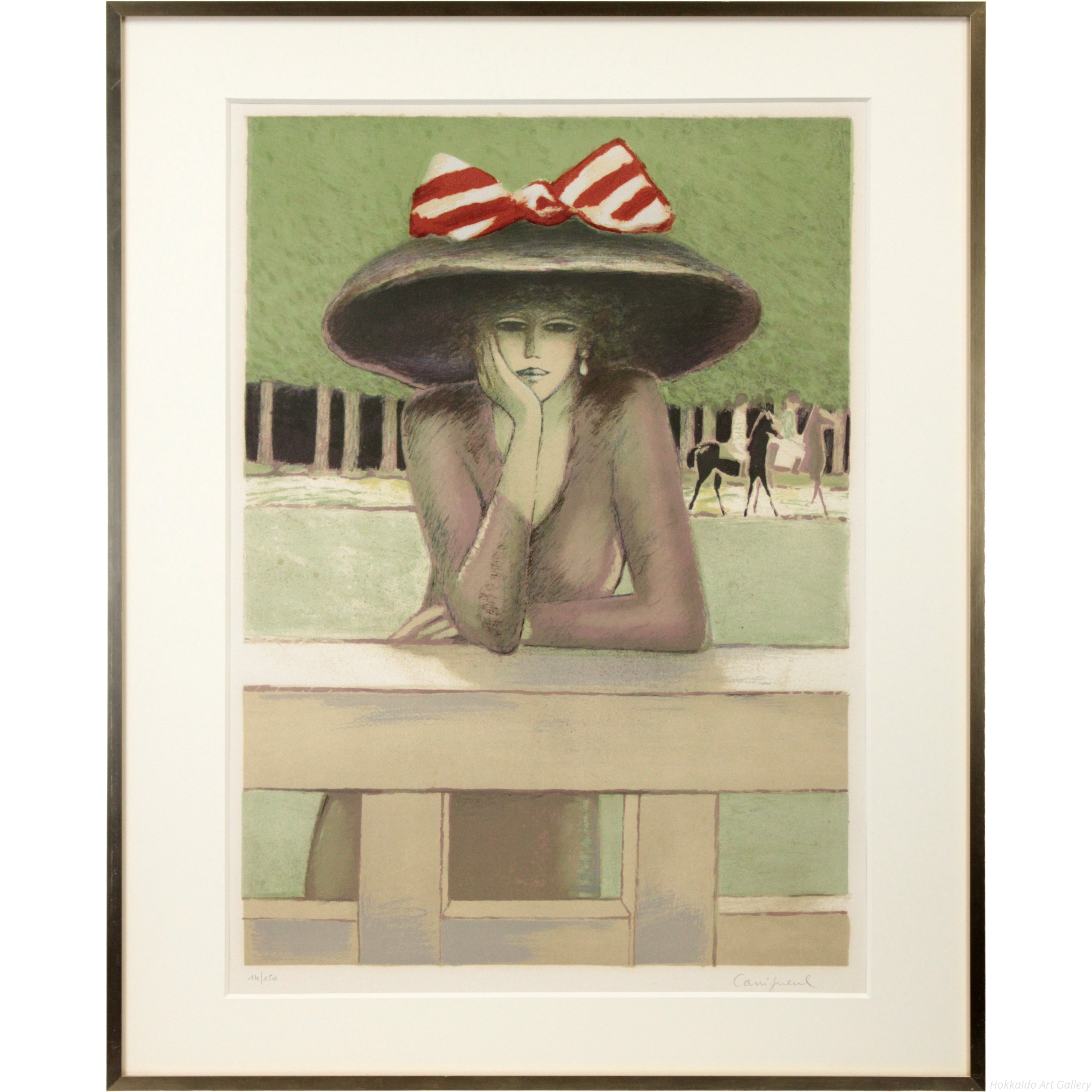 ジャン＝ピエール・カシニョール 『秋』 リトグラフ - 北海道画廊