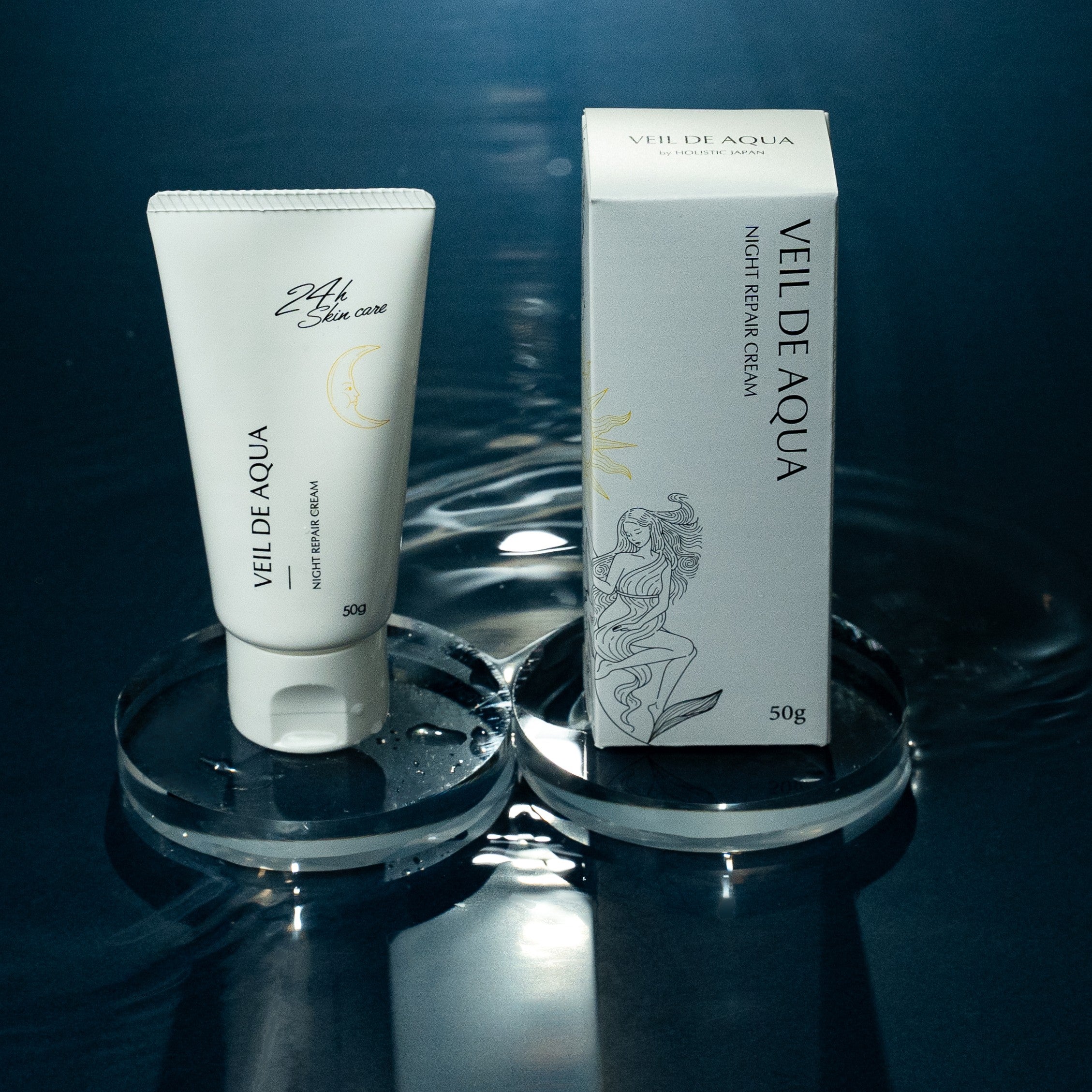 VEIL DE AQUA | ヴェール・ド・アクア ナイトリペアクリーム
