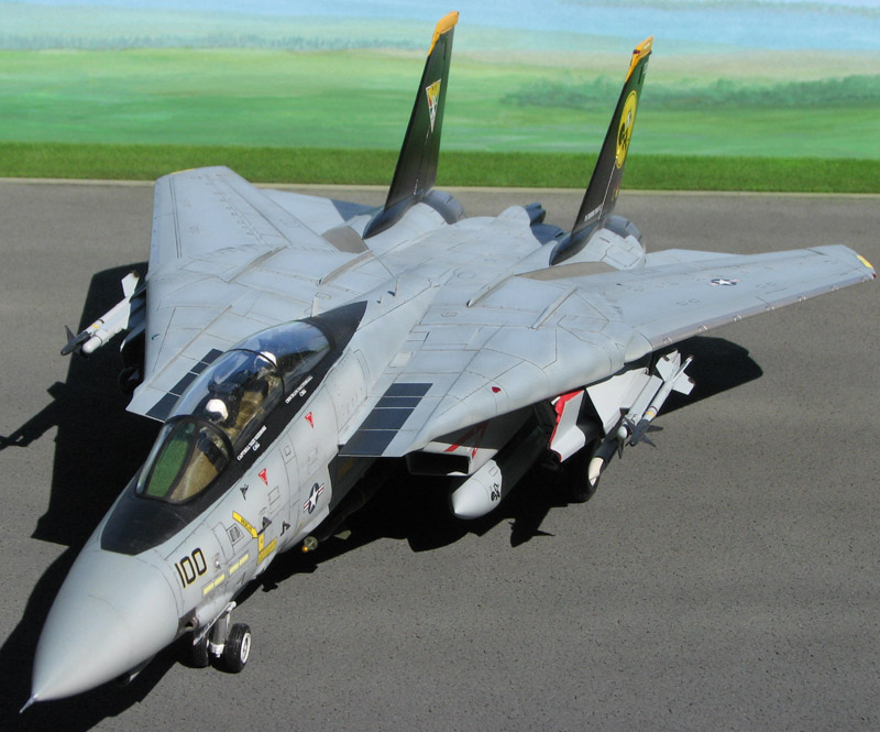 F-14D トムキャット VF-31 ハセガワ1/48 TOMCAT トムキャッターズ