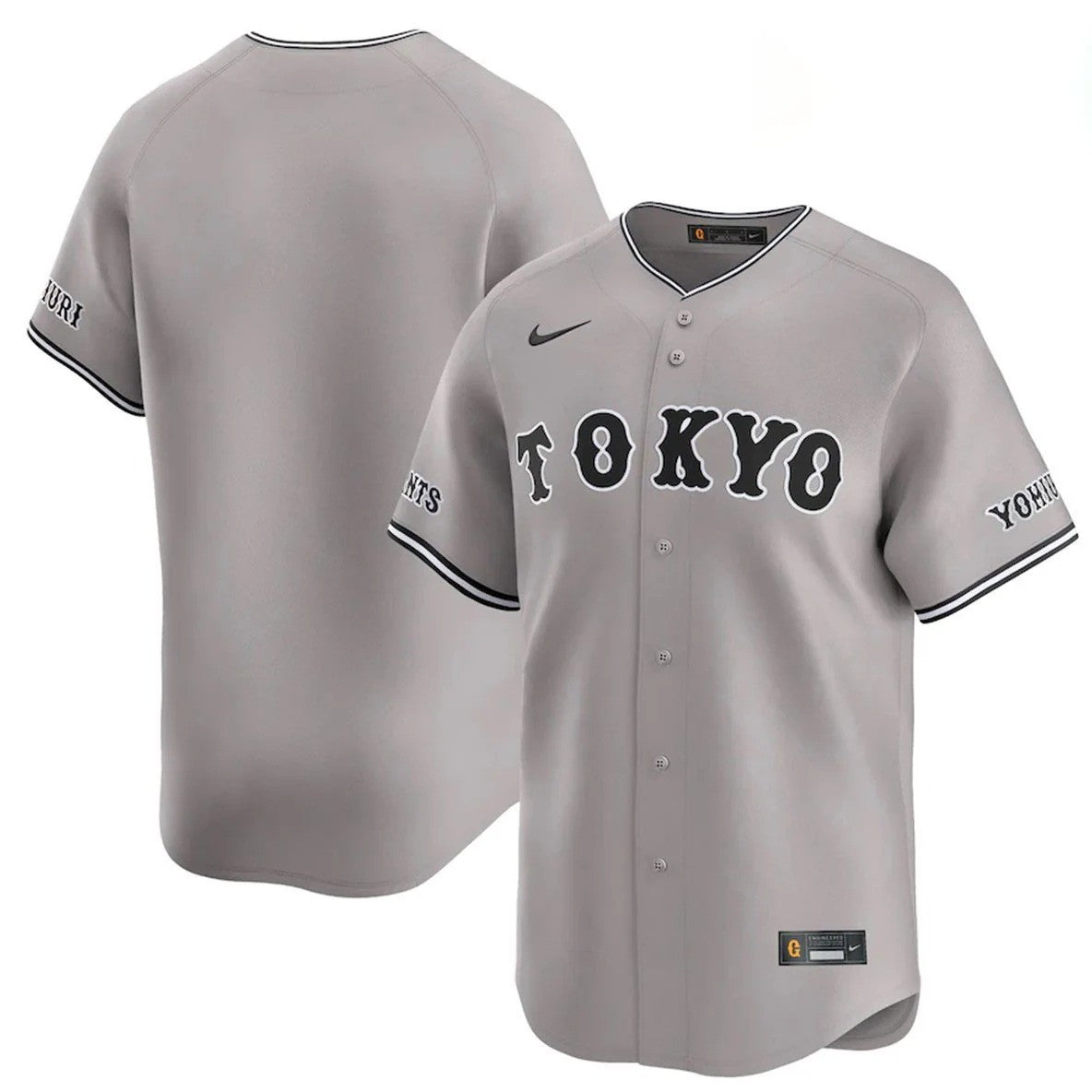 NIKE - REPLICA UNIFORM NPB GIANTS 読売ジャイアンツ 23 Visitor GRY